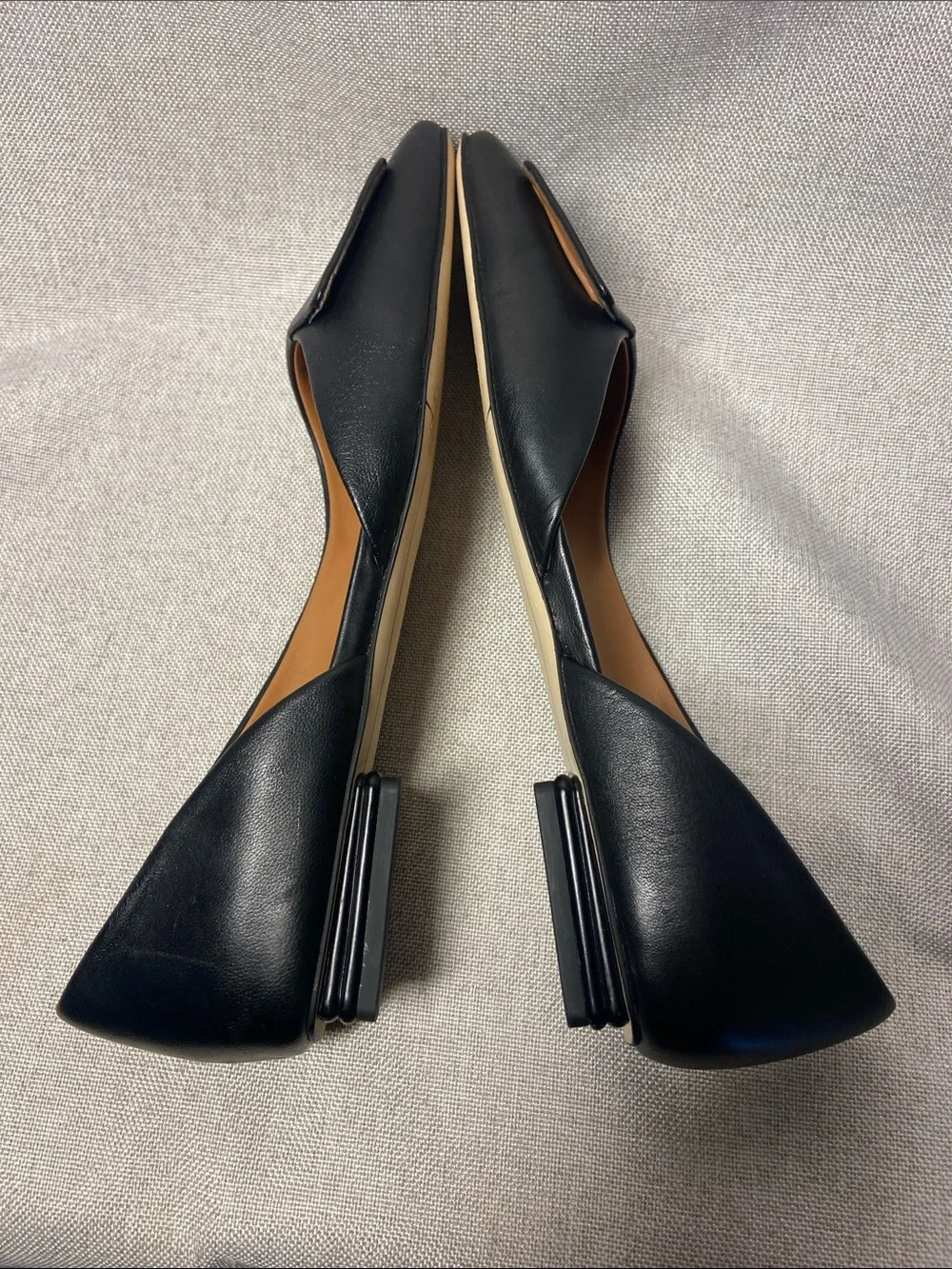 Franco Sarto Tracy flats Leather shoes. Size 9 - Picture 4 of 8